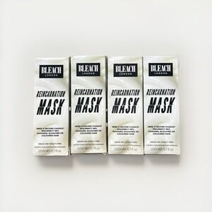 4 PACK Bleach London Reincarnation Mask ~ 6.7 FL OZ EACH ~ FAST SHIPPING ~